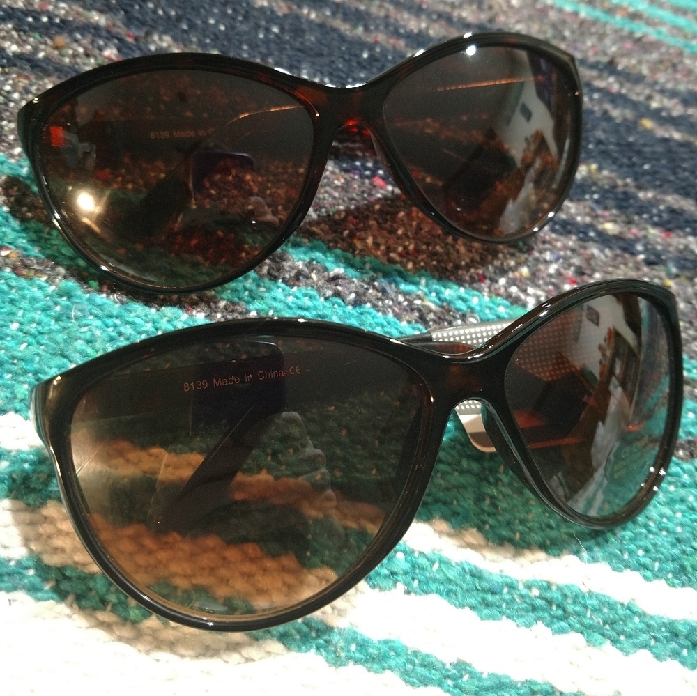 NWT - 2 Pairs Womens Sunglasses